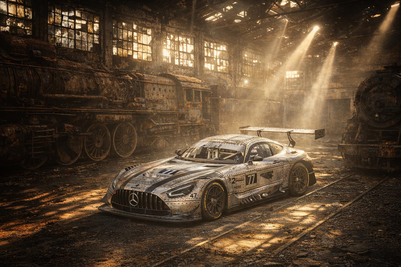 Preview of Aluminum Rivets AMG GT3 2020 by Mike Riedner
