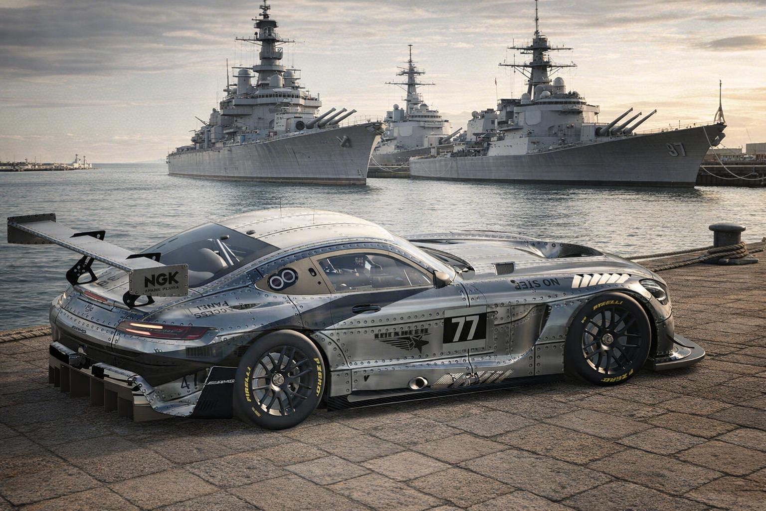 Preview of Aluminum Rivets AMG GT3 2020 by Mike Riedner
