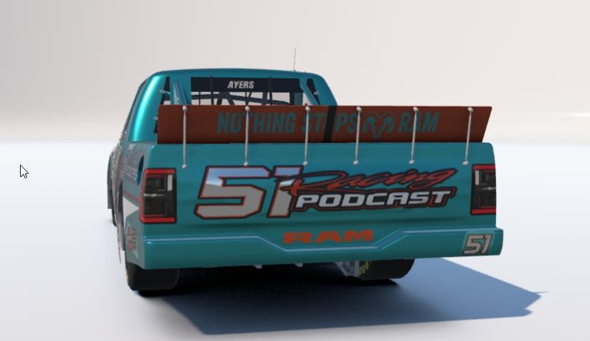 Preview of Bobby Peters 51 Racing Podcast Dodge Ram by Steven Ayers Jr