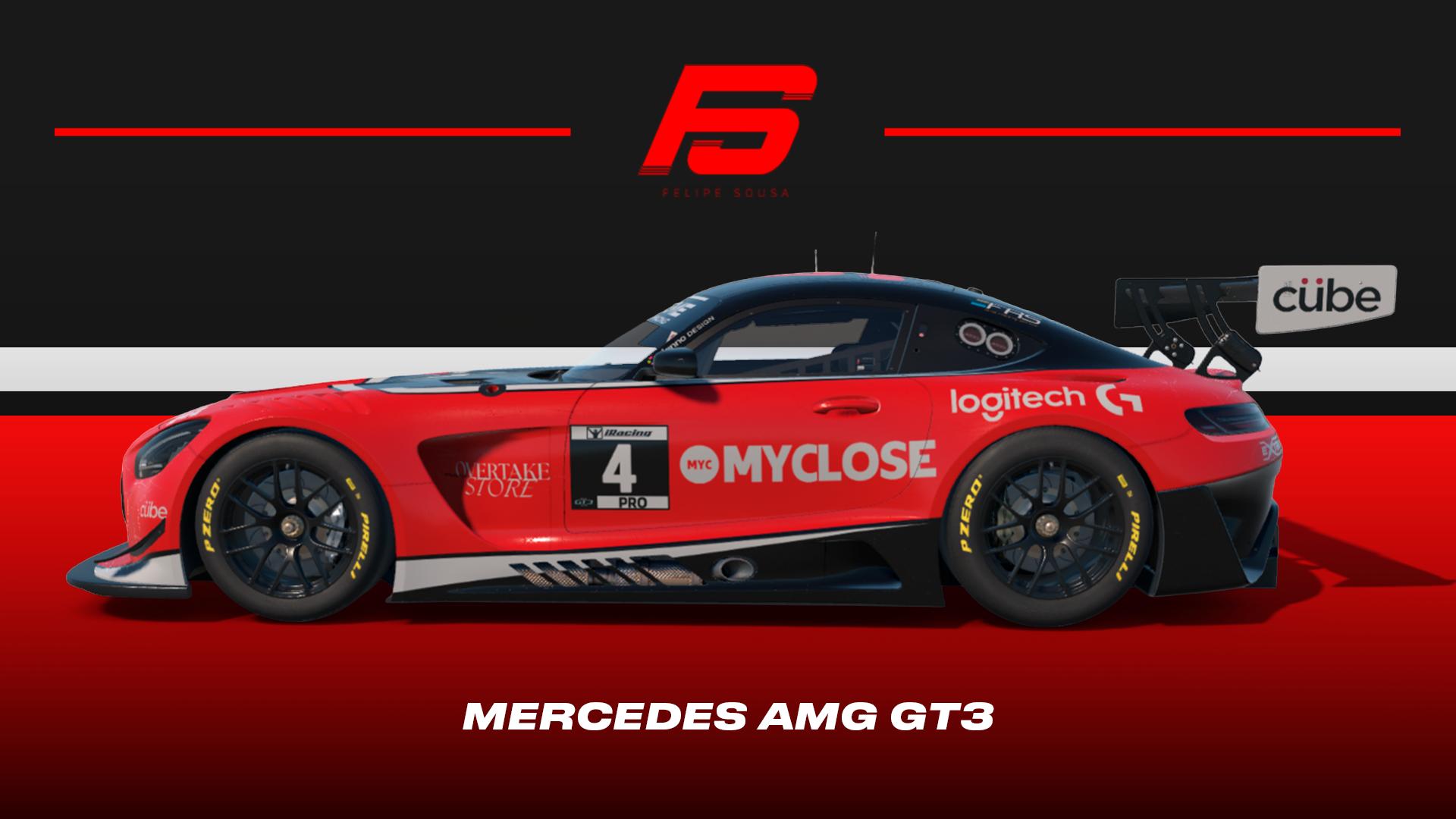 Preview of Felipe Sousa | Mercedes GT3 by Danilo Vaz