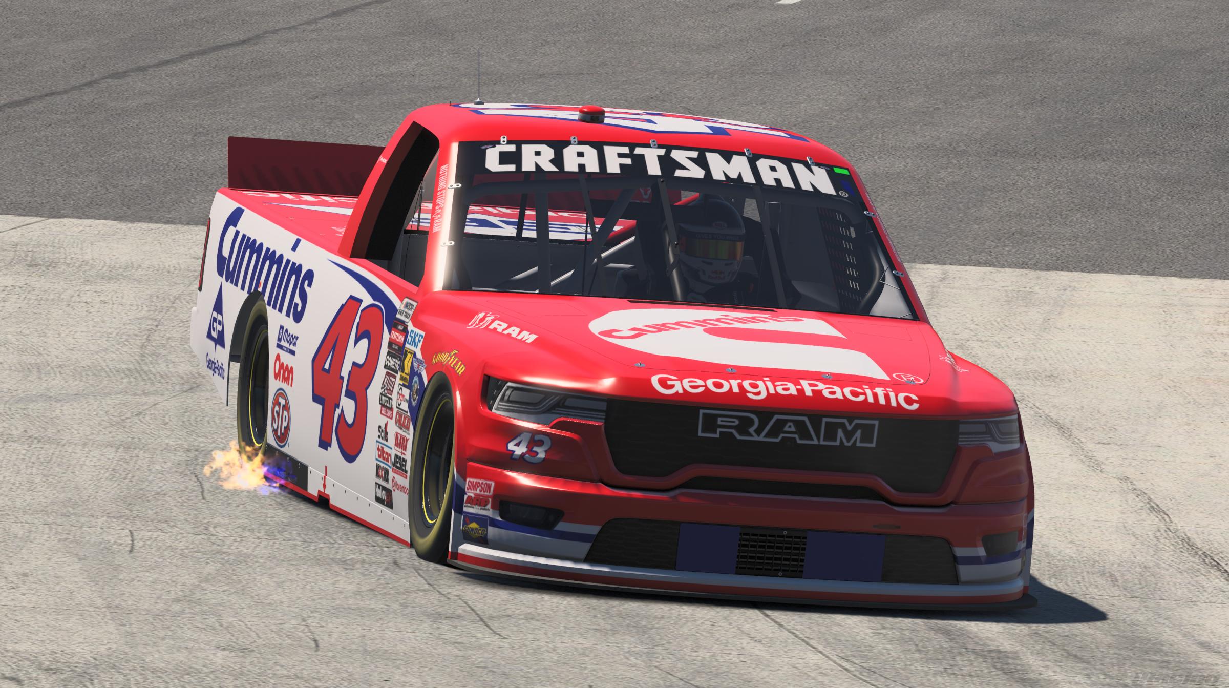 Preview of 1996 Rich Bickle #43 Cummins Petty Enterprises RAM - Custom # by Landon Rock