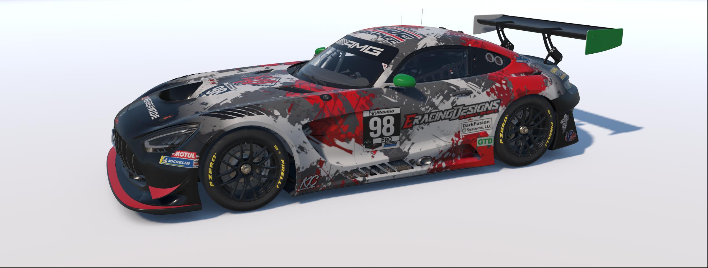 Preview of 2026 Wyatt Duling E Racing Designs Mercedes AMG GT3 W/ Spec Map by Rob Evans