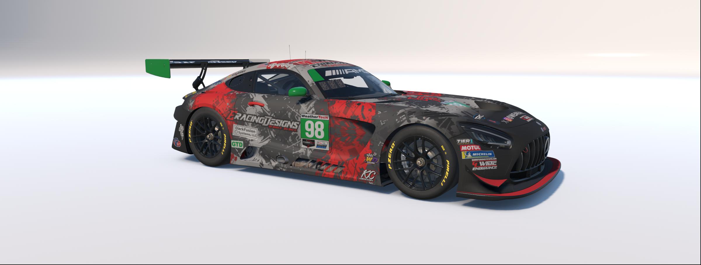 Preview of 2026 Wyatt Duling E Racing Designs Mercedes AMG GT3 W/ Spec Map by Rob Evans