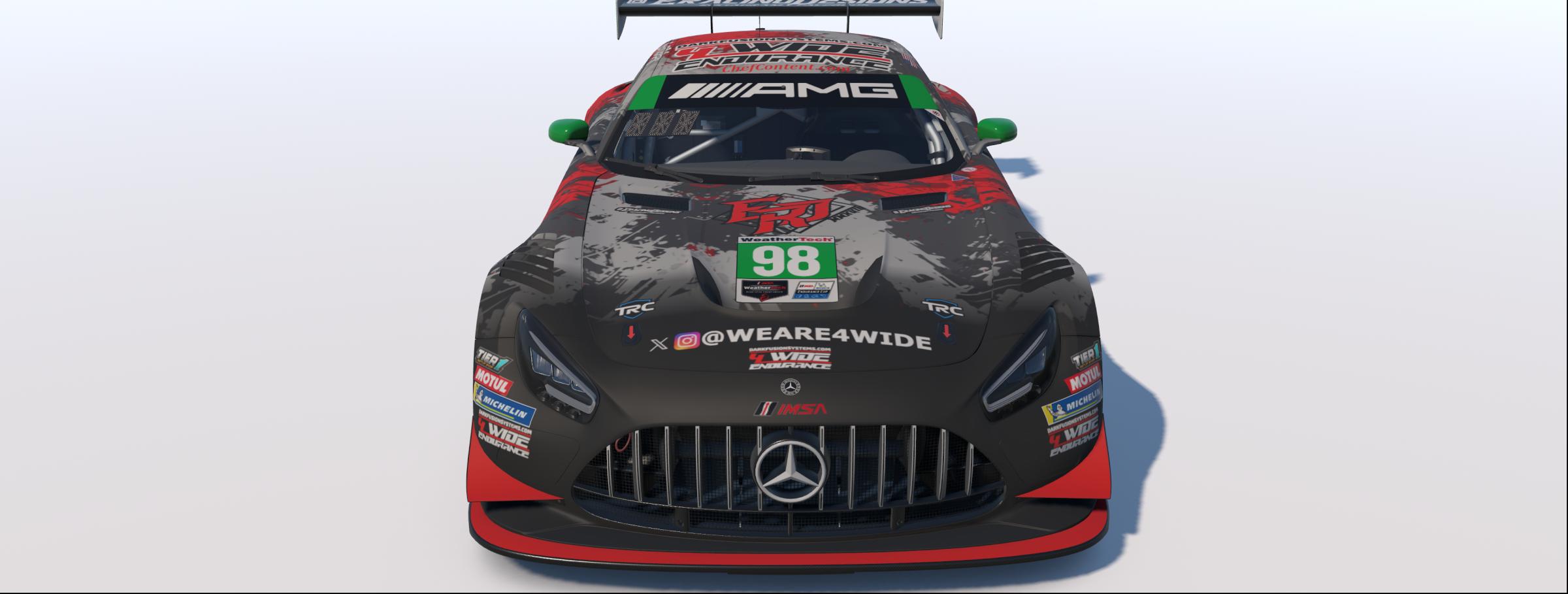 Preview of 2026 Wyatt Duling E Racing Designs Mercedes AMG GT3 W/ Spec Map by Rob Evans