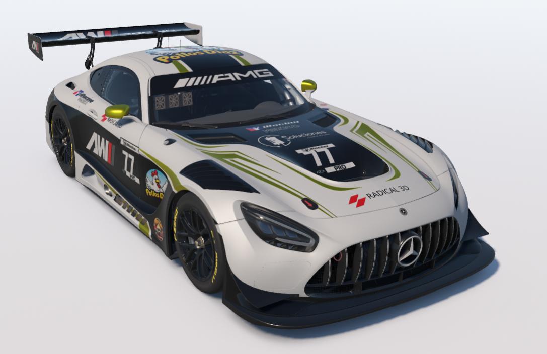 Preview of Mercedes-AMG GT3 Gold by Awelo Vel&aacute;zquez