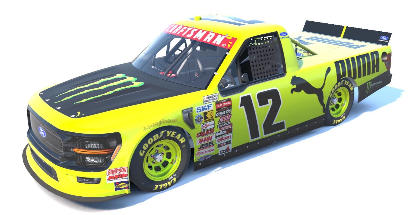 Preview of Monster Energy PUMA with Yellow Bed by Ryan Tracey