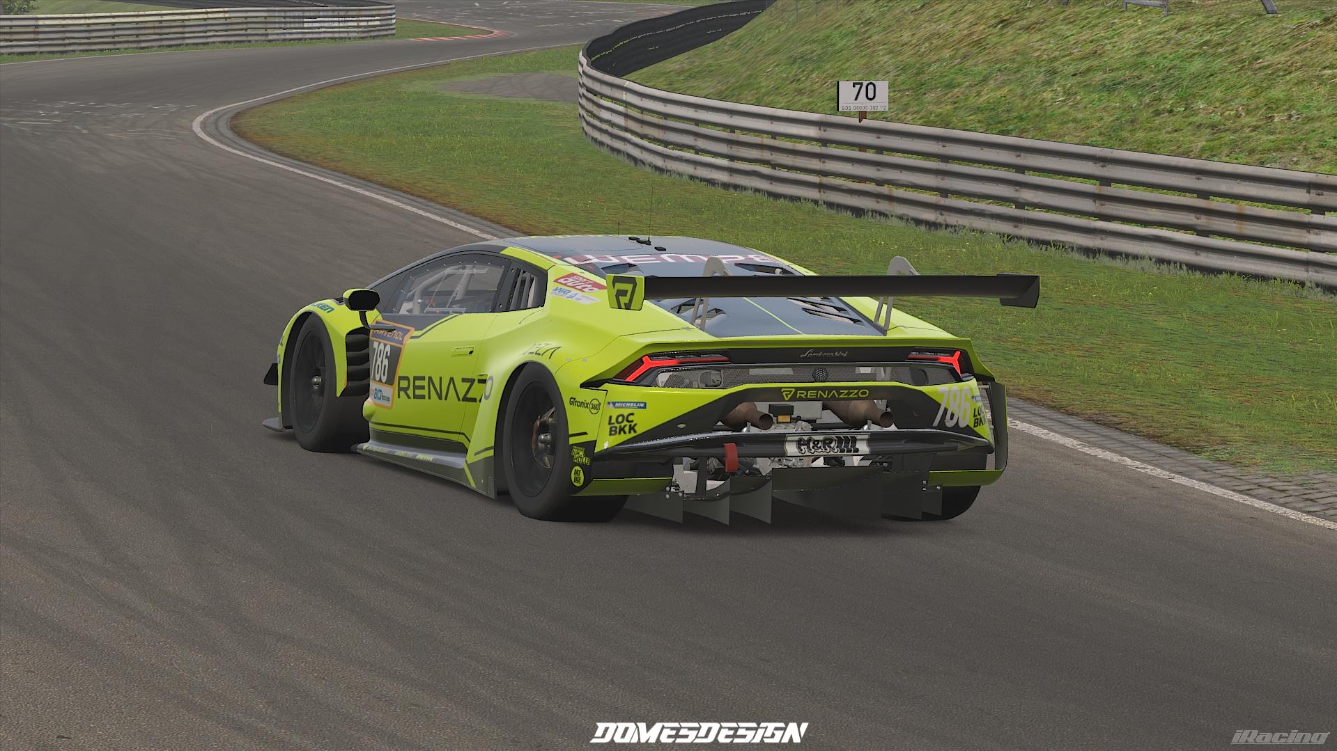 Preview of Renazzo Motorsport Lamborghini Huracan GT3 EVO NLS #786 by Dominic Strelow