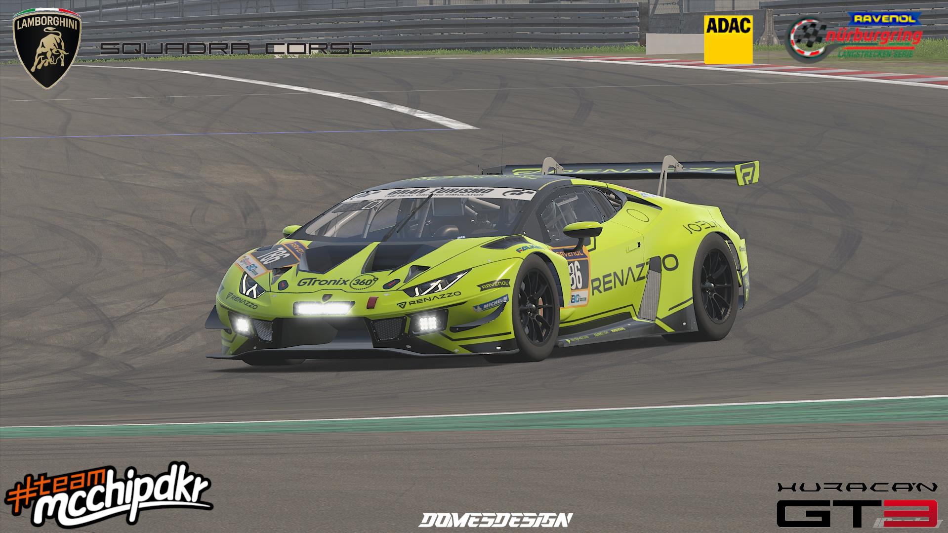 Preview of Renazzo Motorsport Lamborghini Huracan GT3 EVO NLS #786 by Dominic Strelow