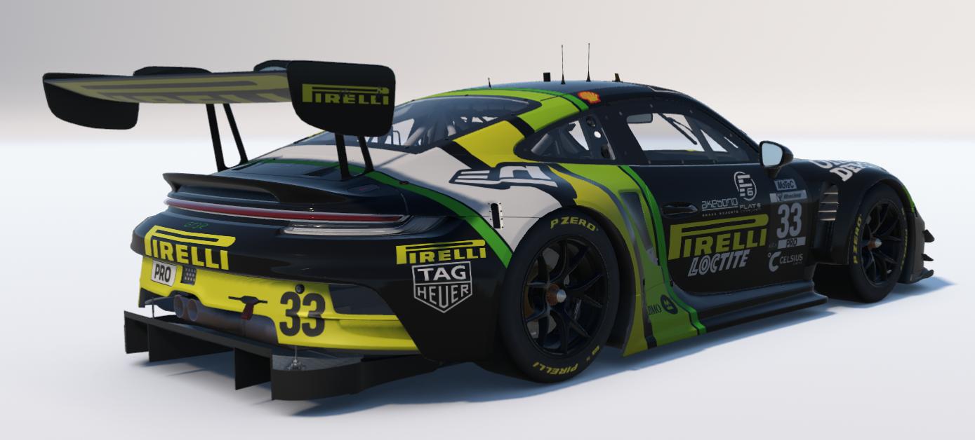 Preview of Pirelli/Office Depot/New Era Porsche 911 GT3 R (992) by Ronald Lawson2