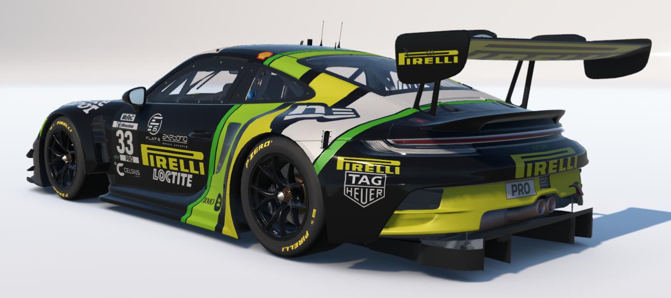 Preview of Pirelli/Office Depot/New Era Porsche 911 GT3 R (992) by Ronald Lawson2