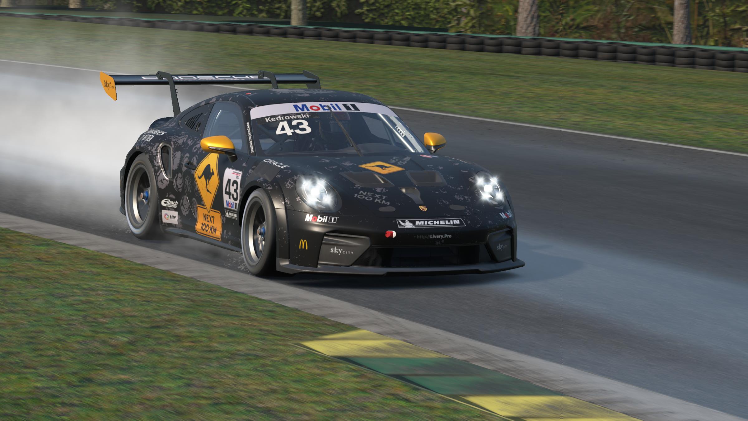 Preview of Porsche Cup 992.2 Kangaroo Crossing by Mark K.