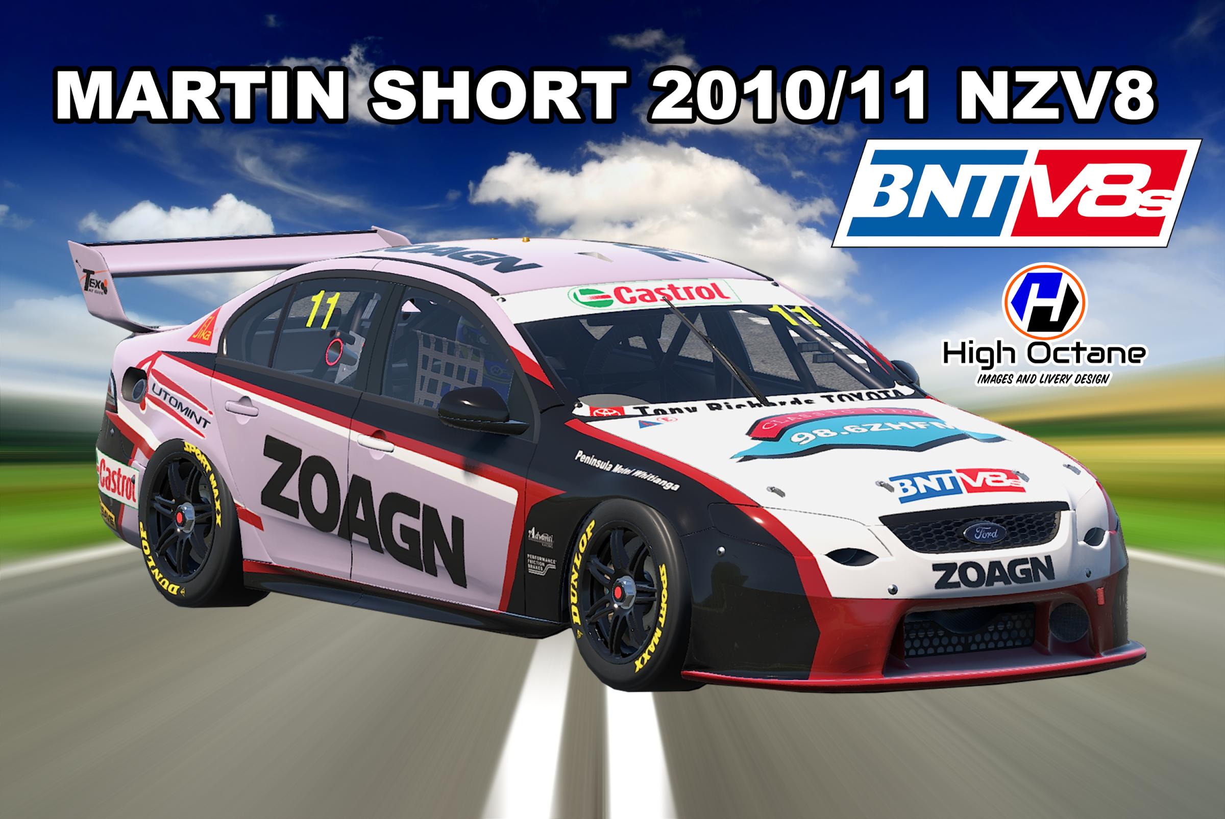 Preview of Martin Short 2010/2011 NZV8 by Matt Heywood