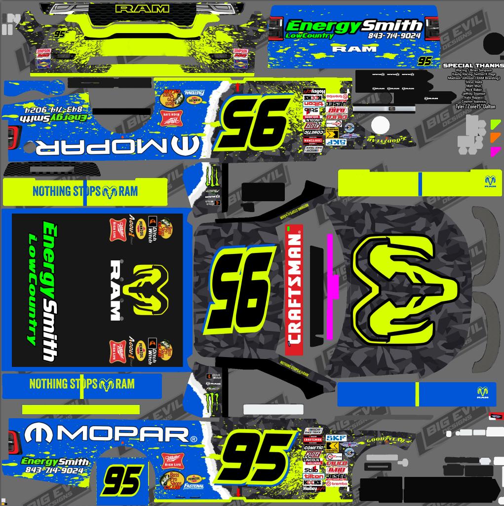 Preview of Kevin Stanley 2026 Mopar 95 by Patrick Shafer