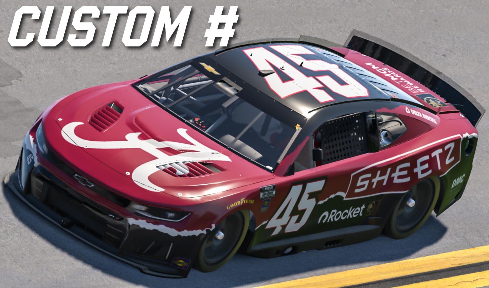 Preview of 2026 Alabama/Sheetz Chevrolet Camaro ZL1 - Custom # by Jordan N.