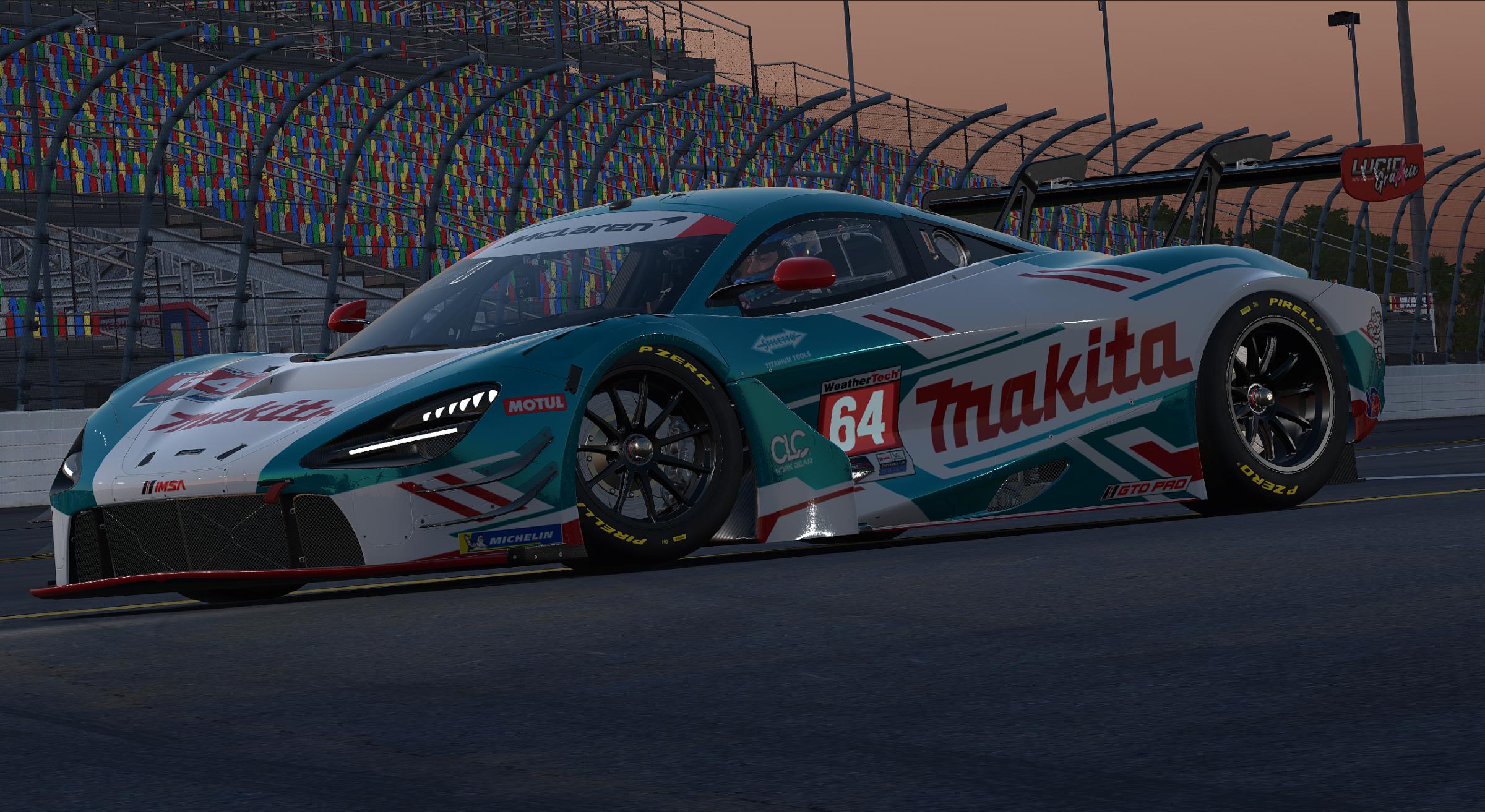 Preview of Makita McLaren 720s GT3 EVO by Jacob Freeman