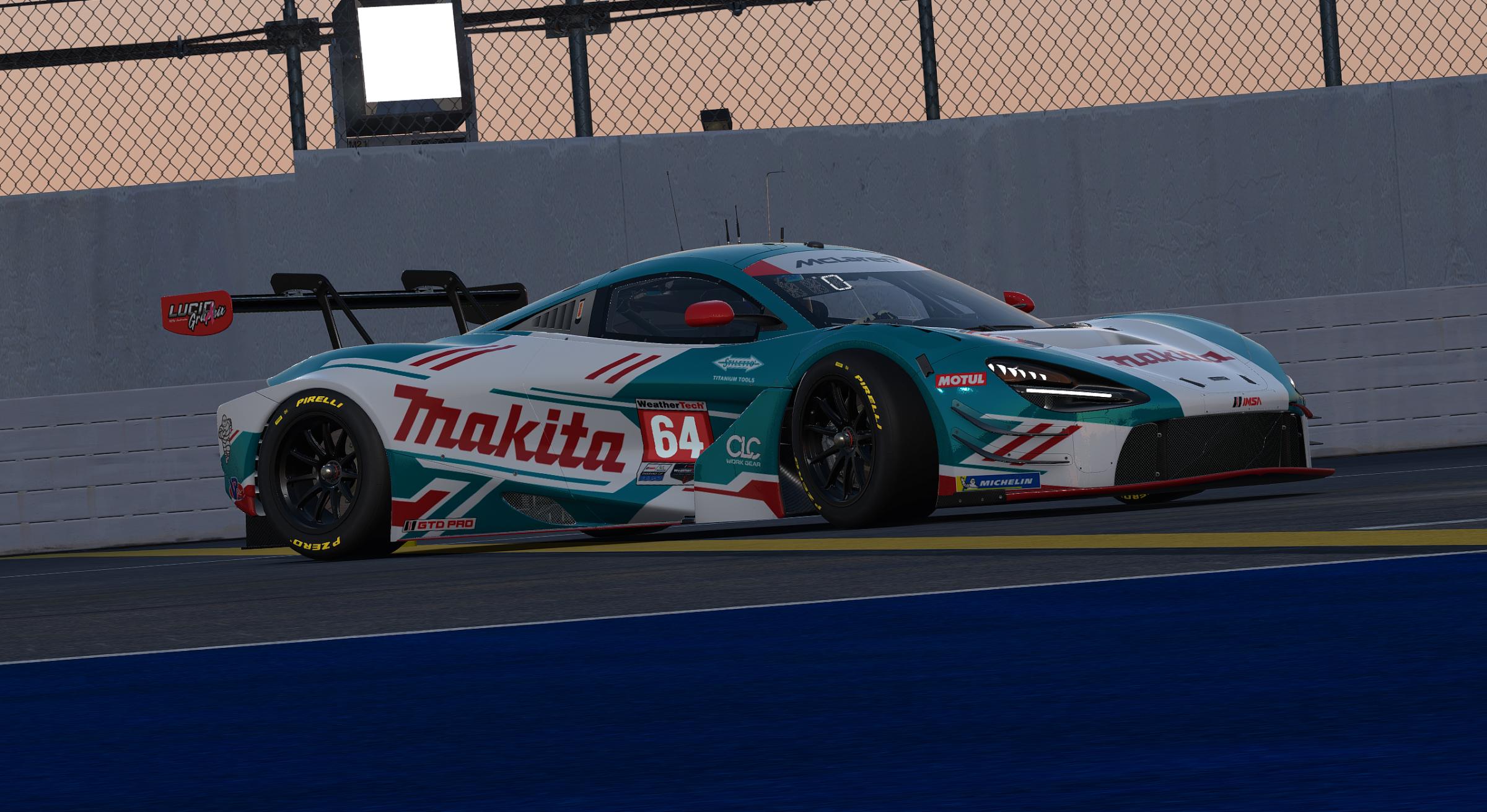 Preview of Makita McLaren 720s GT3 EVO by Jacob Freeman