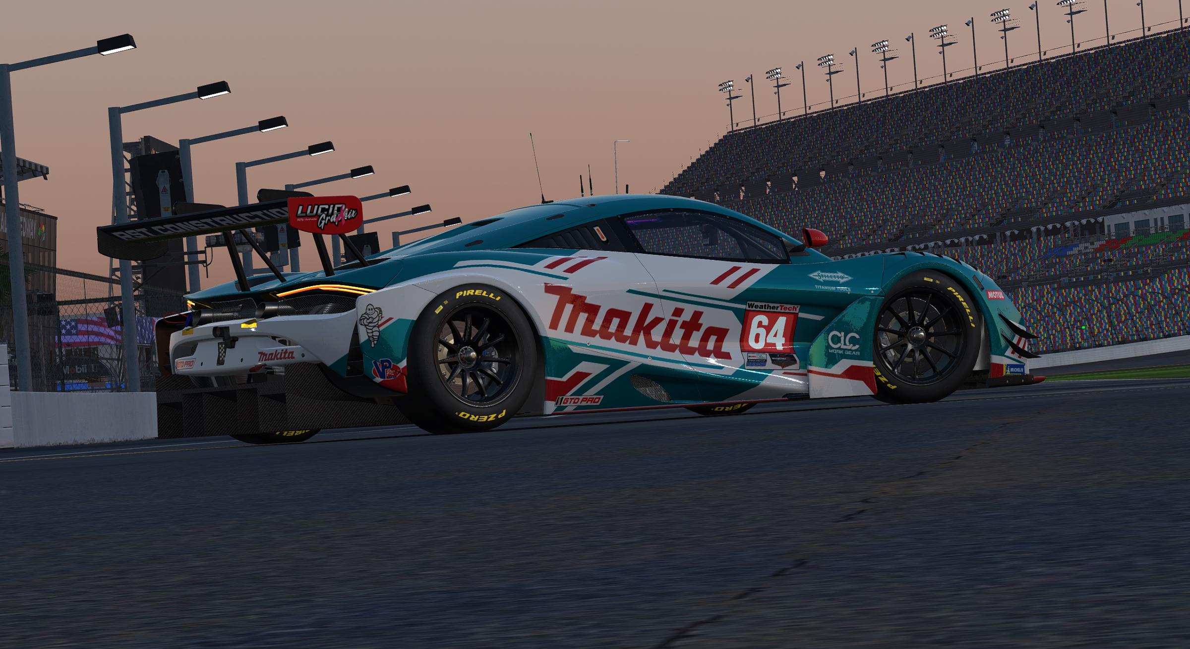 Preview of Makita McLaren 720s GT3 EVO by Jacob Freeman