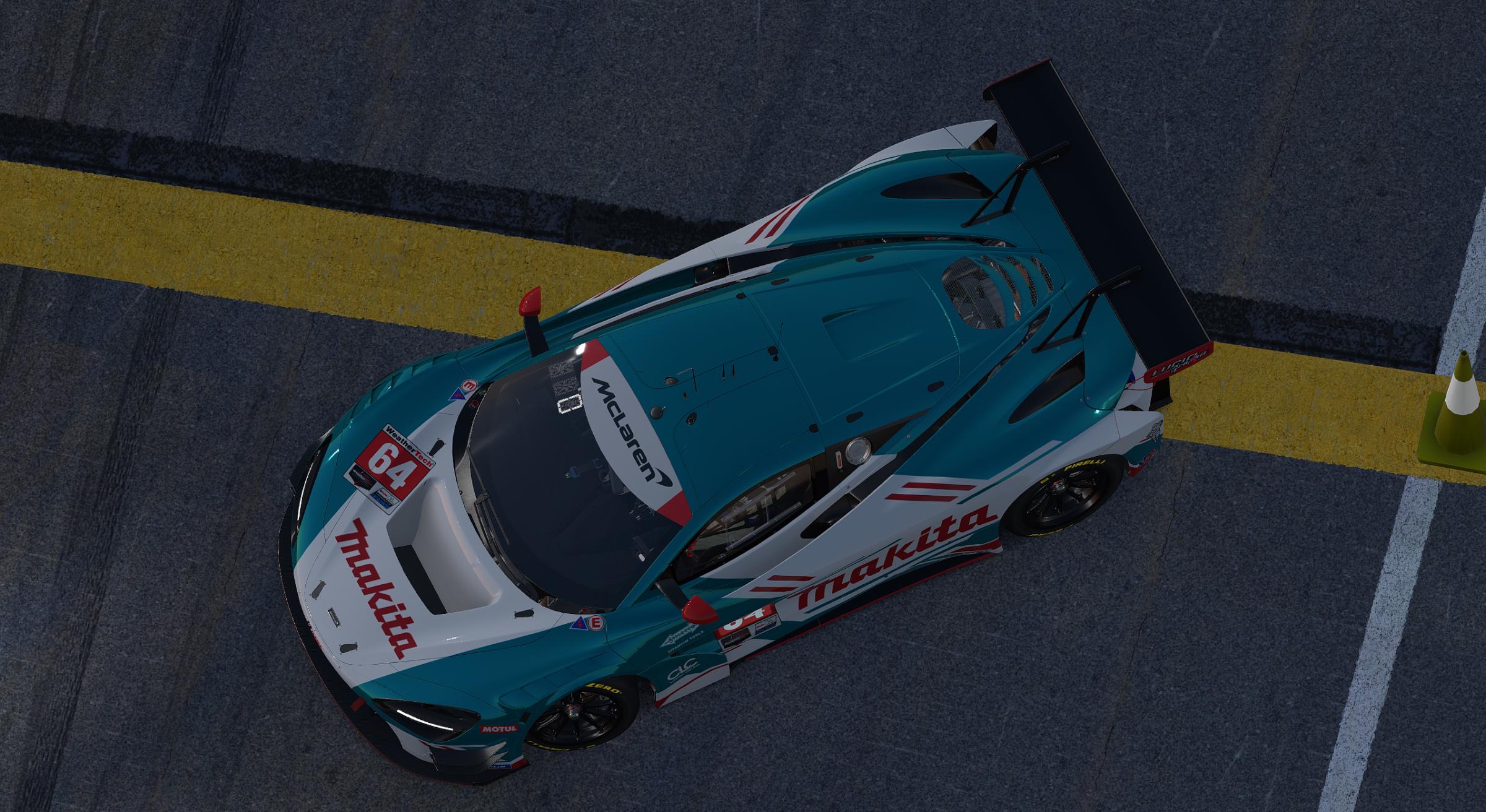 Preview of Makita McLaren 720s GT3 EVO by Jacob Freeman