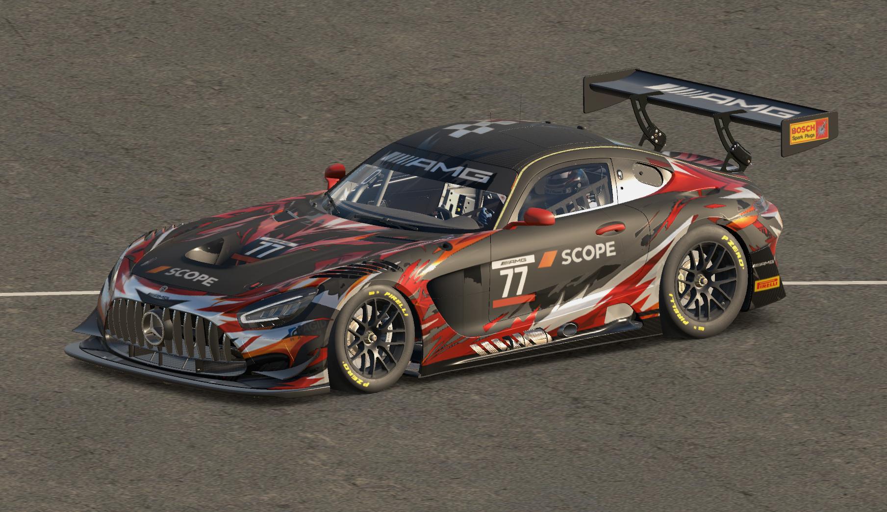 Preview of Scope Mercedes AMG GT3 2020 by Mike Riedner