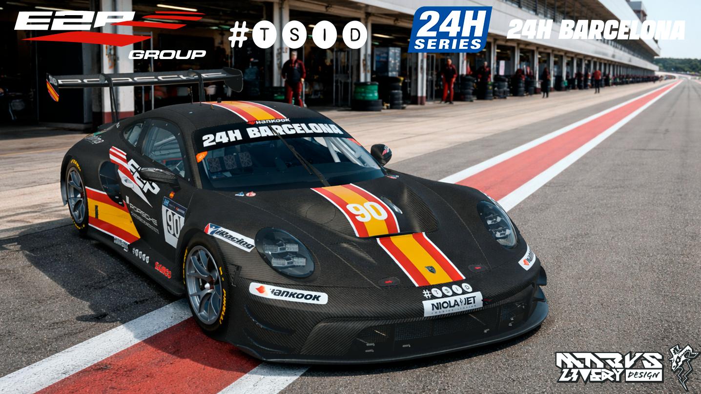 Preview of Porsche 992R GT3 - E2P & TSID Motorsport - 24H Barcelona 2025 by Mabus T.