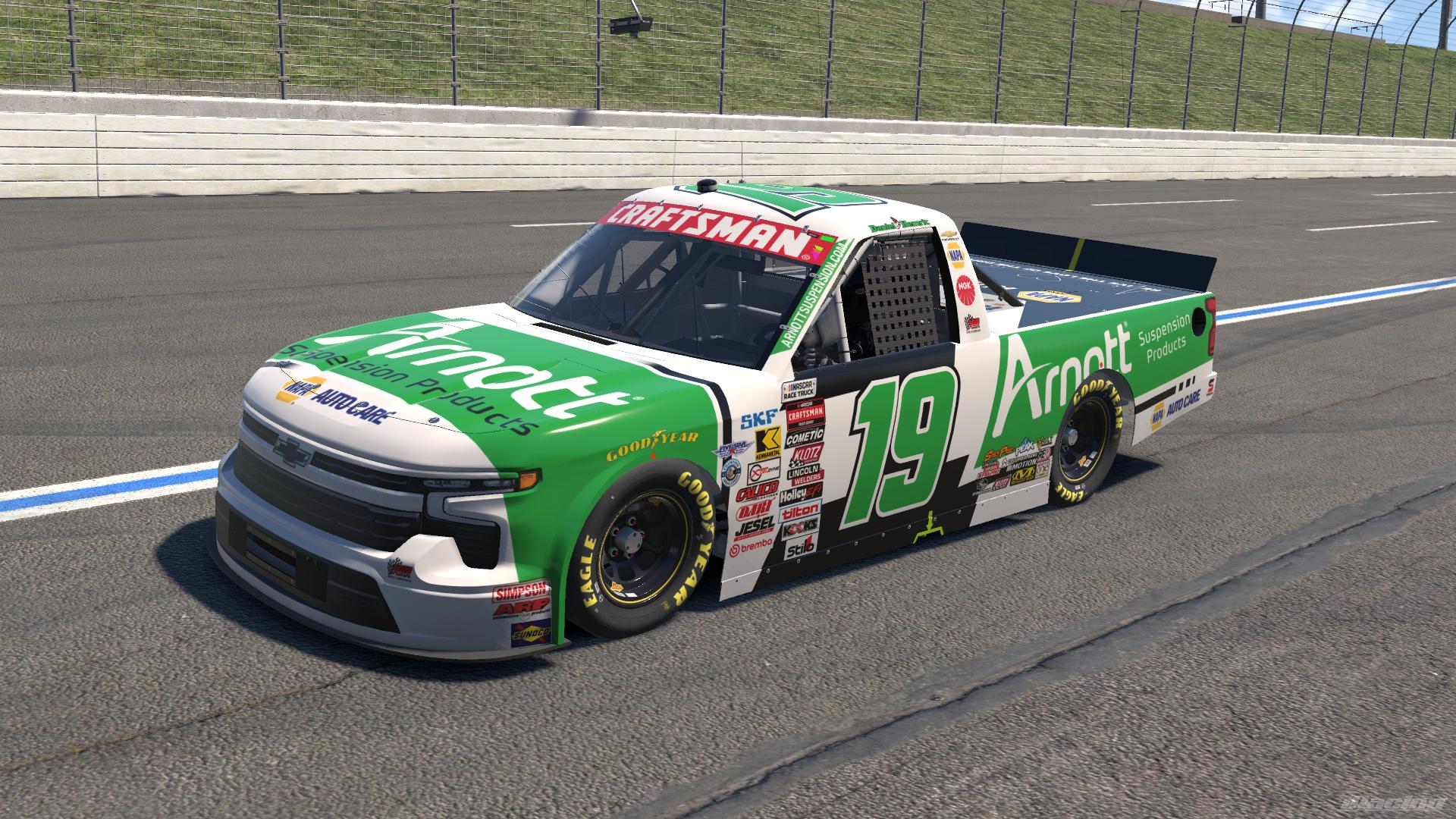 Preview of Daniel Hemric 2026 Arnott Suspension Scheme (Sim Stamped) by Demarion Robinson
