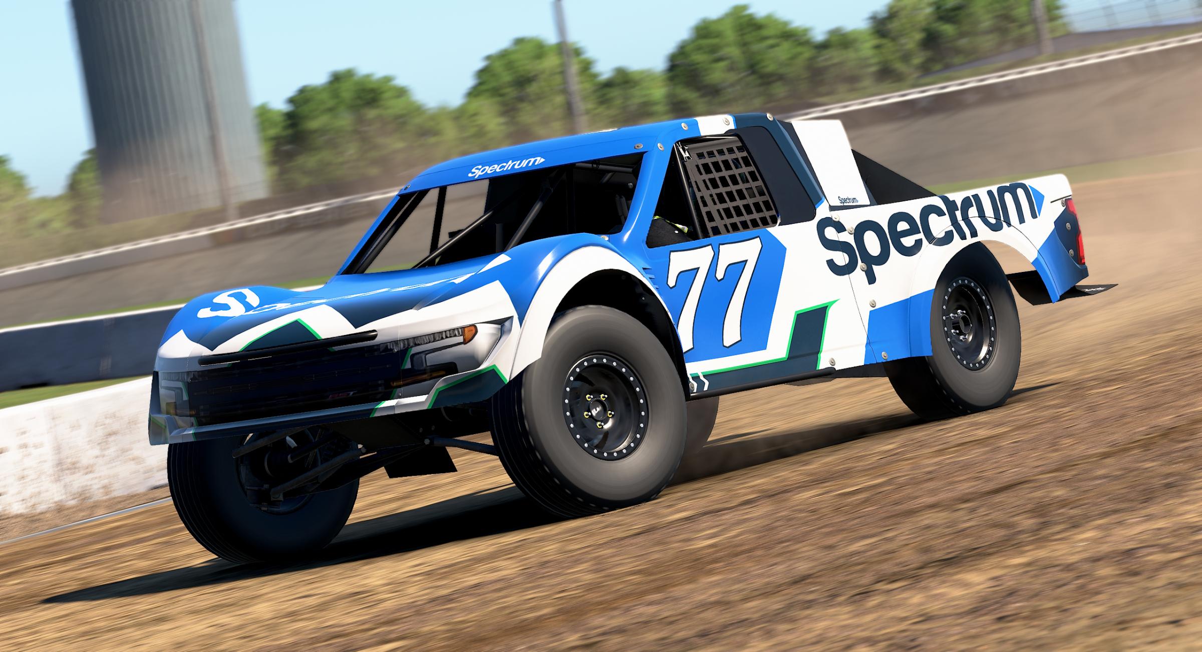 Preview of Carson Hocevar #77 Spectrum Pro 4 (Sim-Stamped Number) by JD Laird