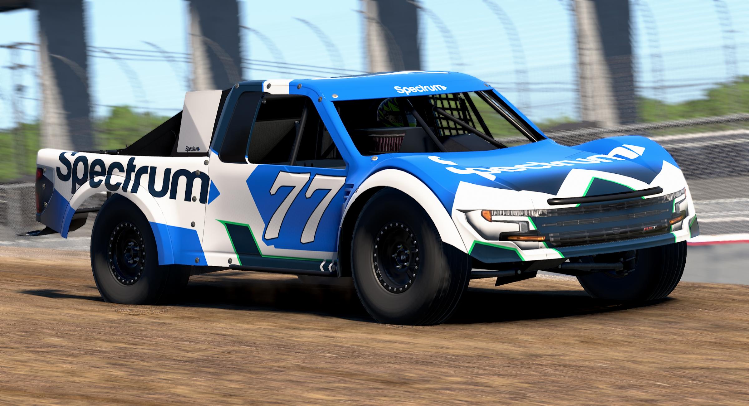 Preview of Carson Hocevar #77 Spectrum Pro 4 (Sim-Stamped Number) by JD Laird