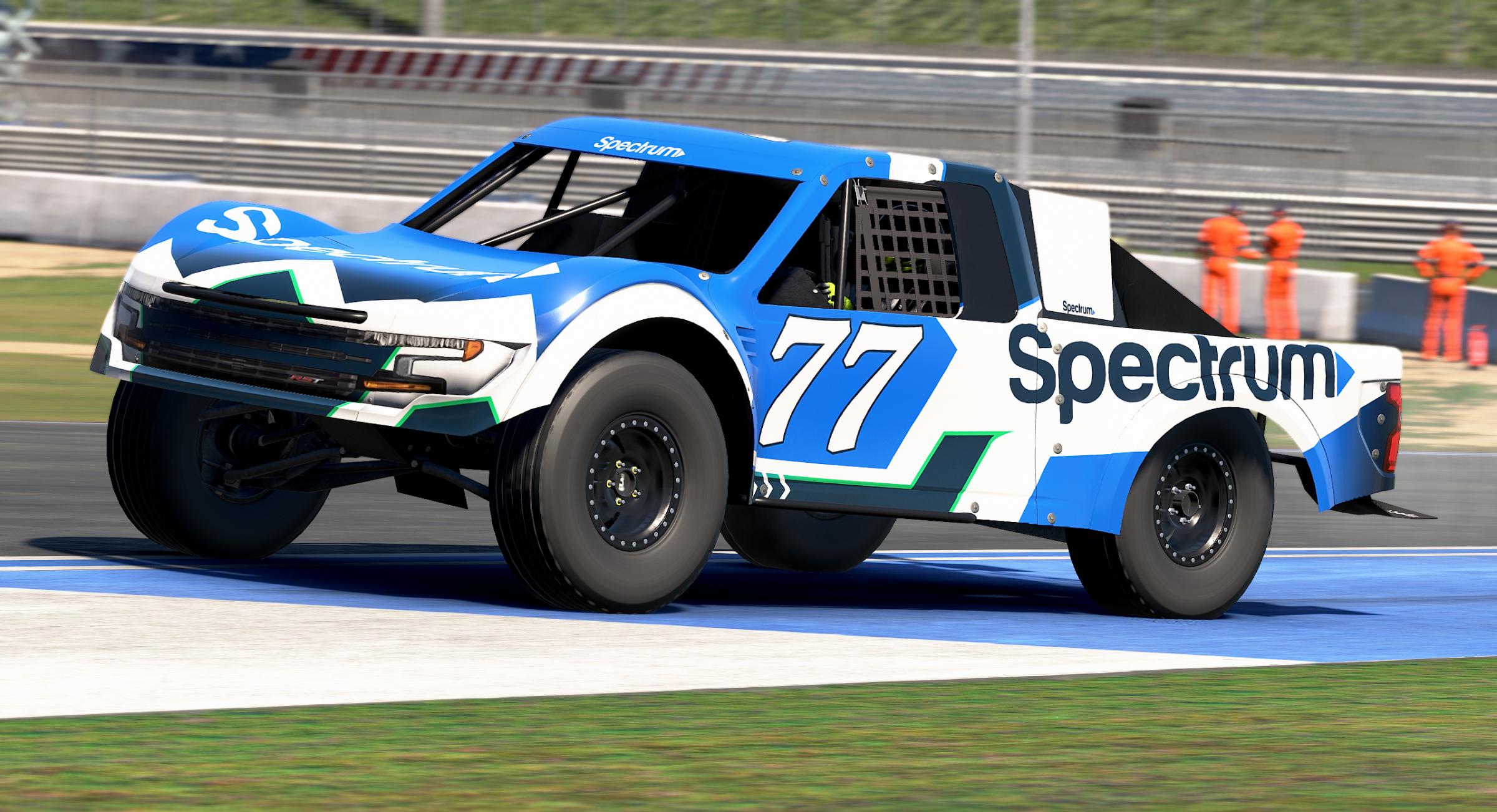 Preview of Carson Hocevar #77 Spectrum Pro 4 (Sim-Stamped Number) by JD Laird