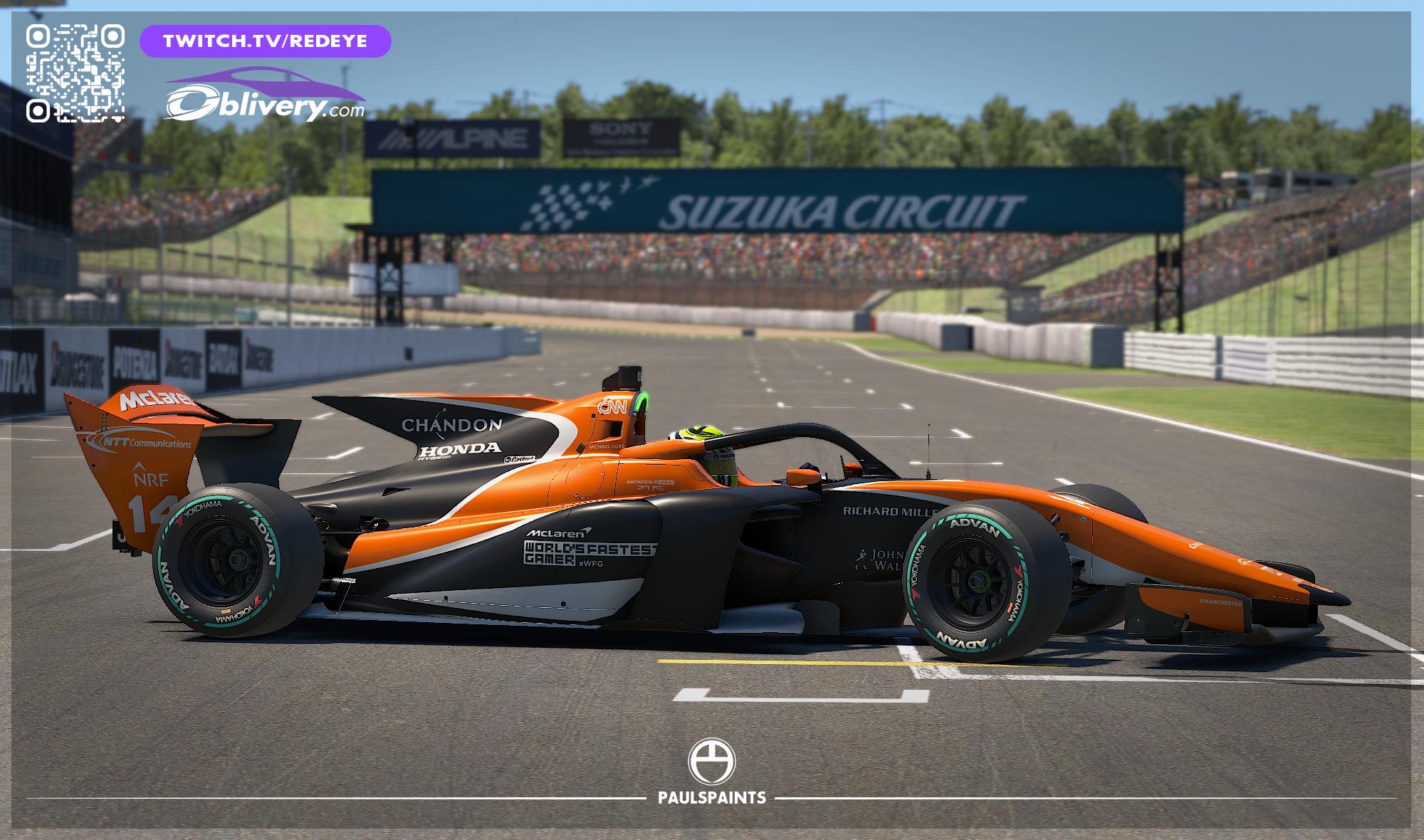 Preview of 2017 McLaren MCL32 for SF23 by Paul R Chaloner