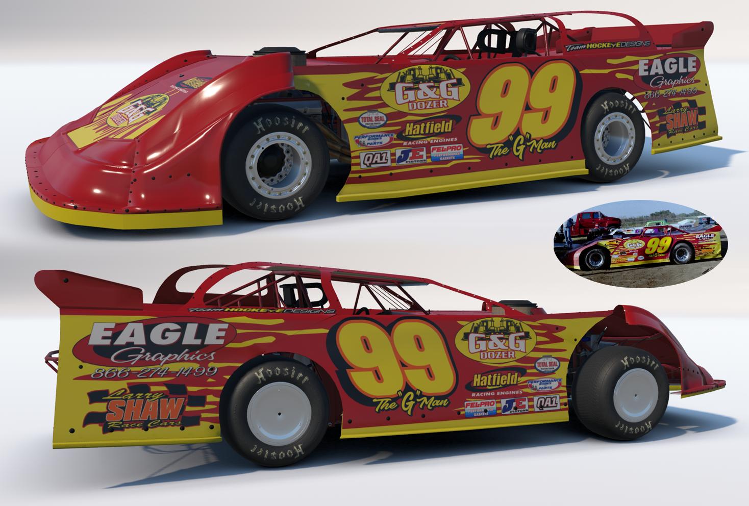 Preview of gary gorby red yellow 99 Throwback by Jerry Hockett