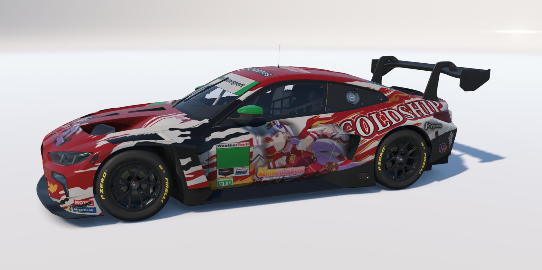 Preview of Goldship Umamusume BMW M4 GT3 by Jason Beckman