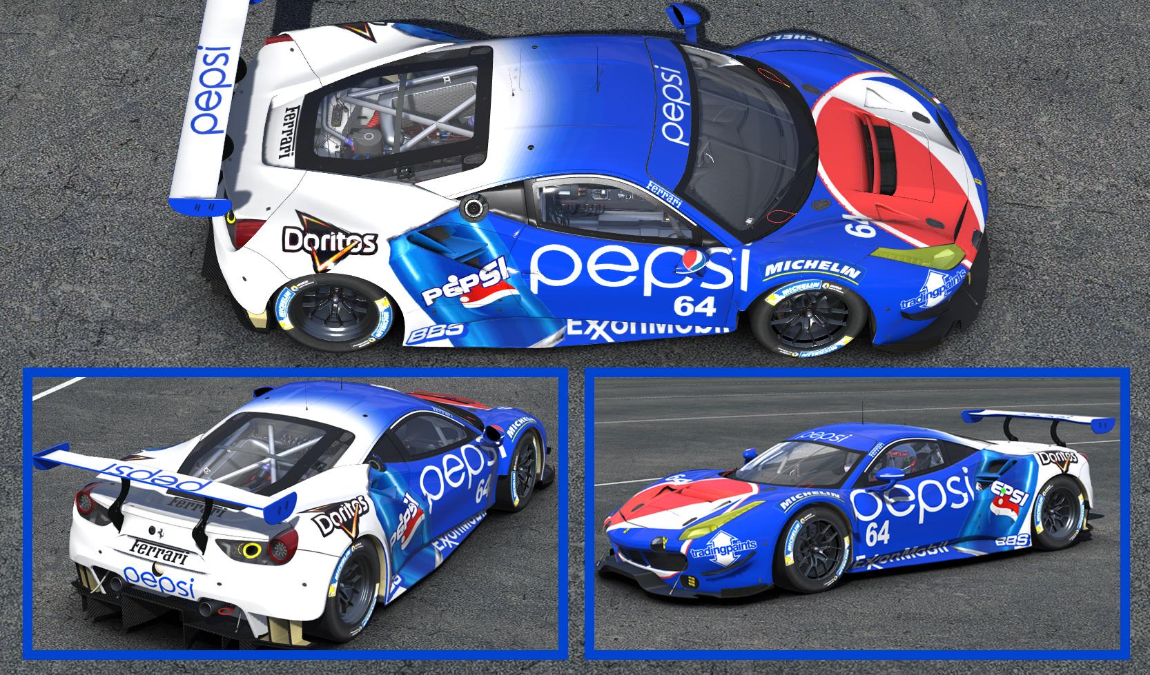 Preview of Ferrari Pepsi by Clyde Coman