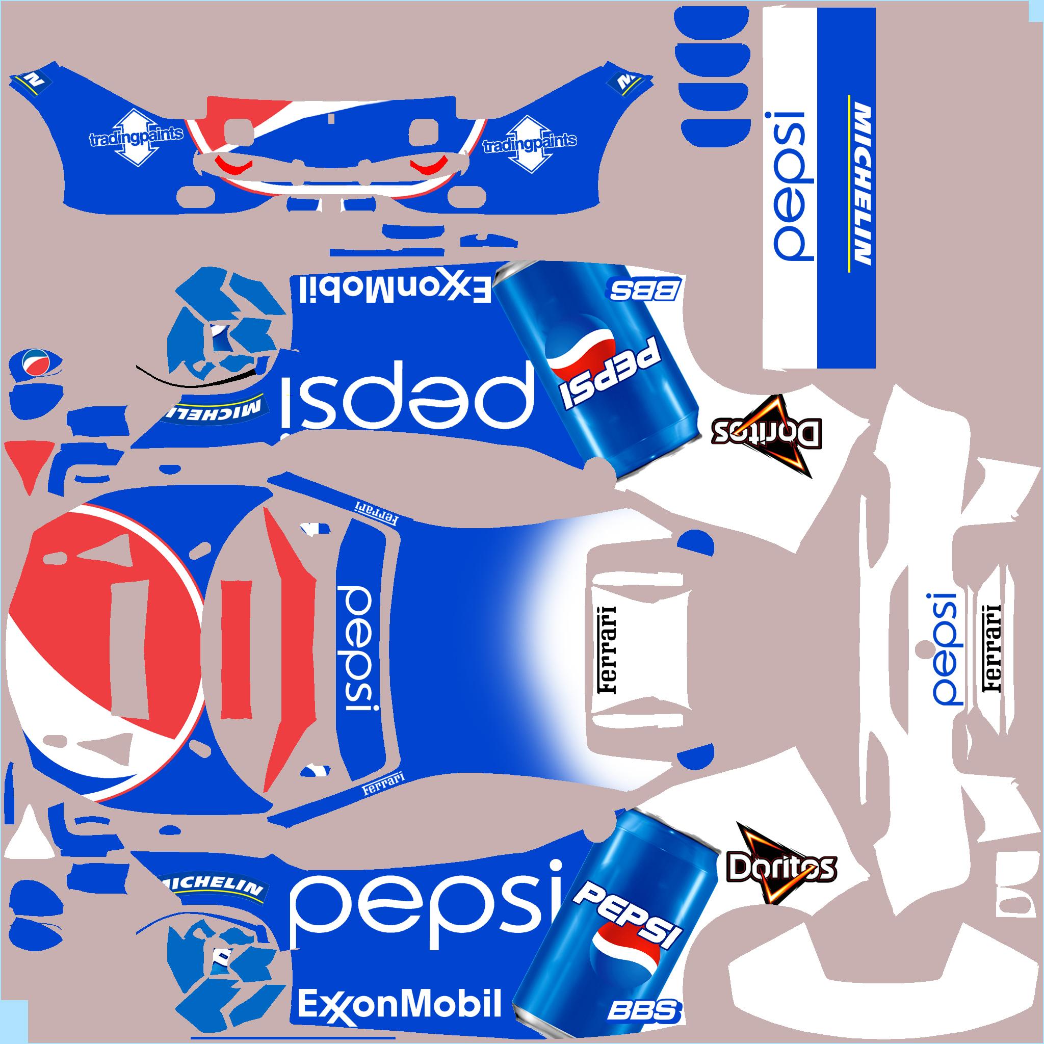 Preview of Ferrari Pepsi by Clyde Coman