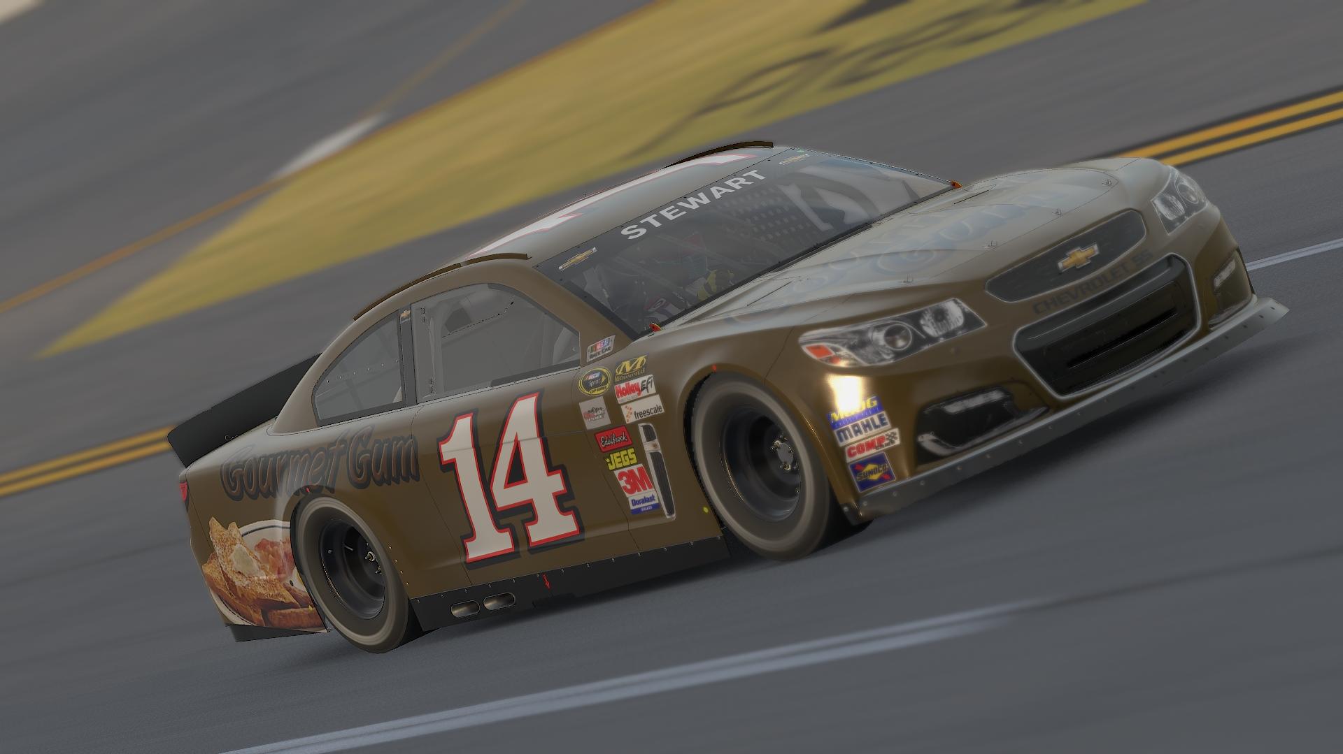 Preview of Tony Stewart Gourmet Gum - Idiots of NASCAR Replica by Luke Breitschopf