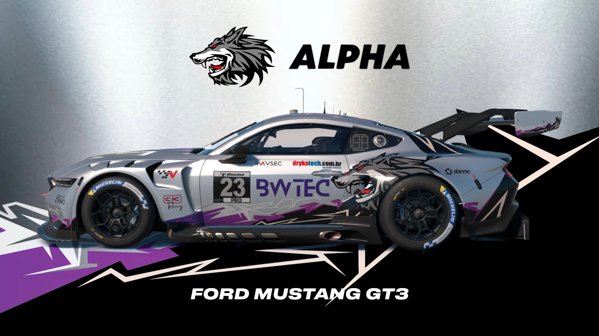 Preview of Alpha Race Team | Mustang GT3 by Danilo Vaz