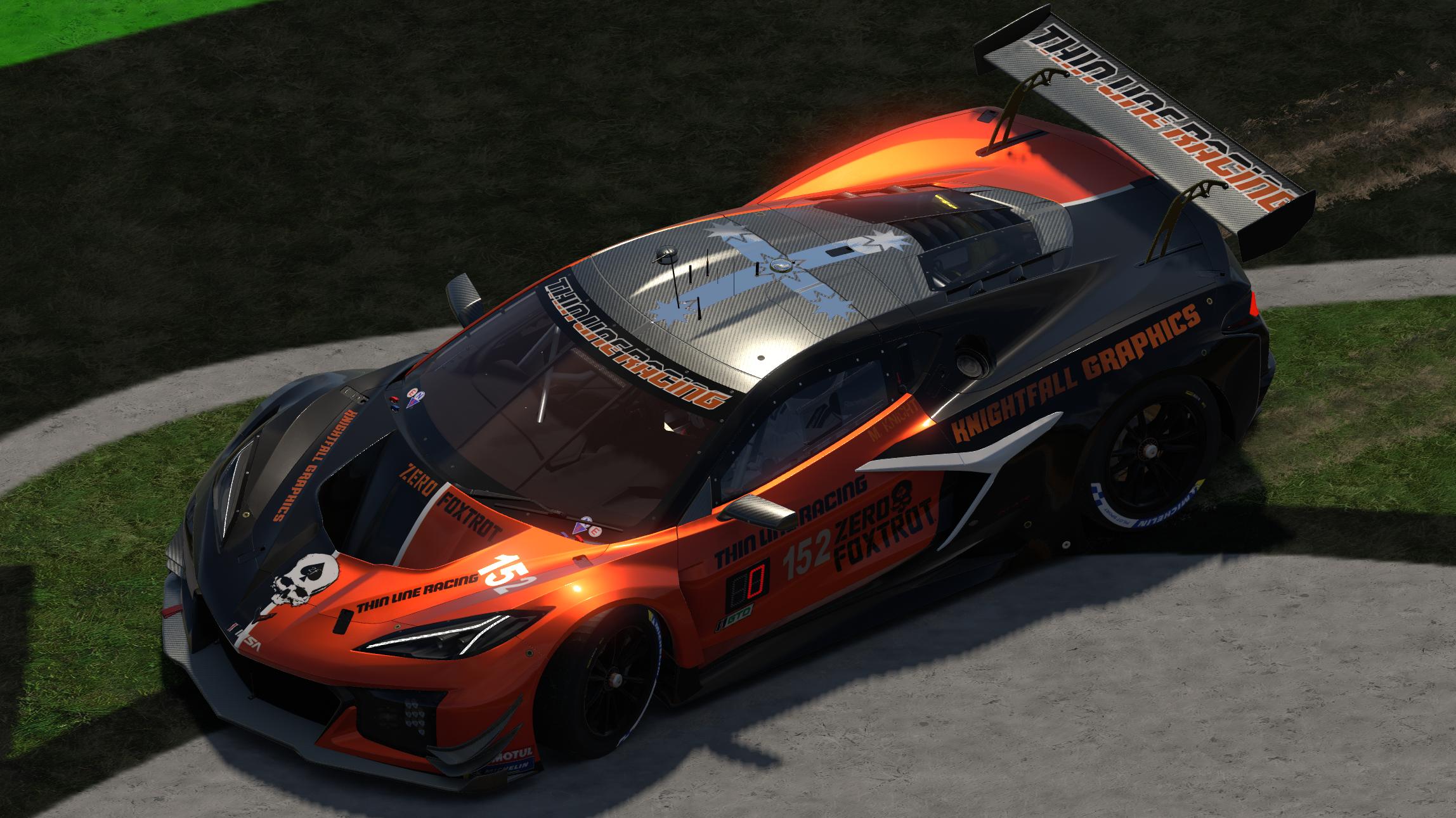 Preview of Thin Line Racing Vette GT3 by Knightfall Graphics by Matt J K.