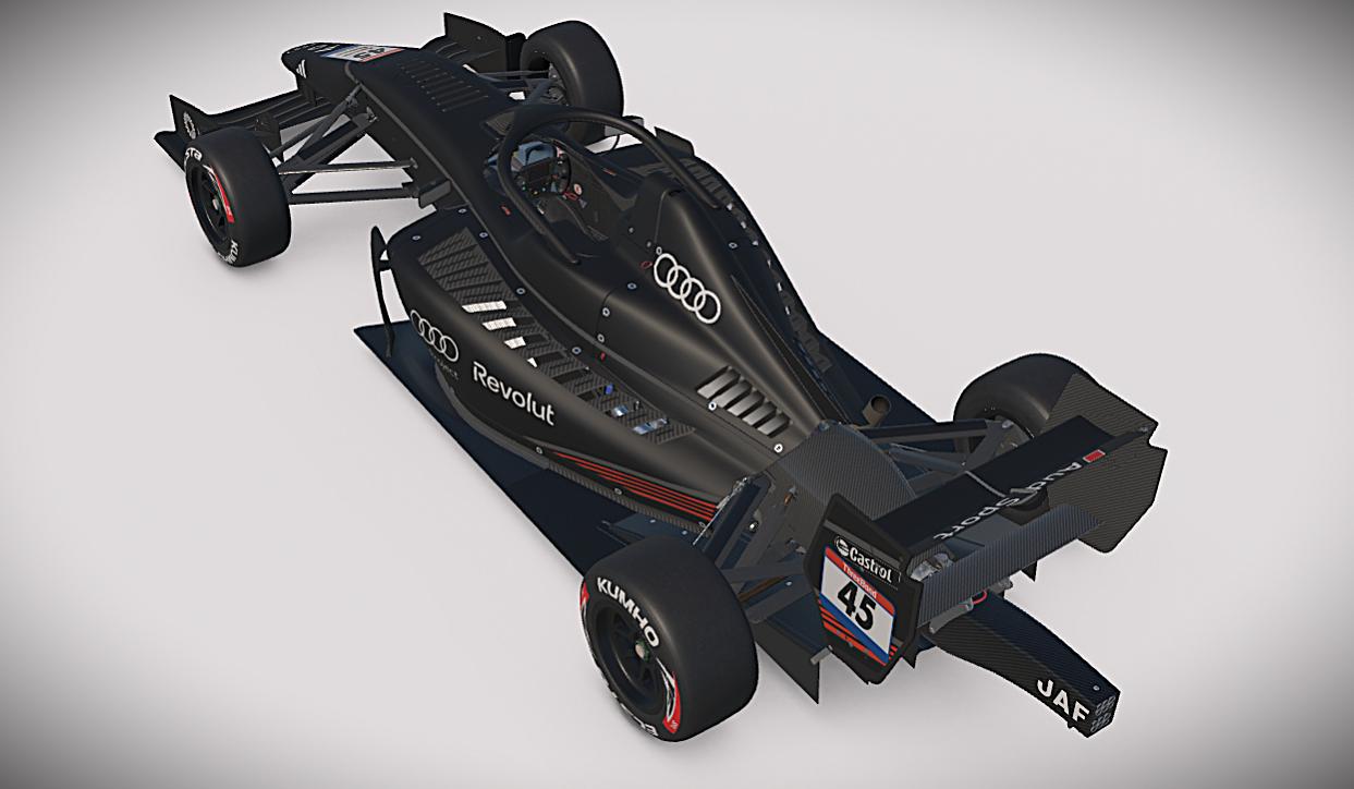 Preview of Super Formula Lights Audi F1 Project by Hallam Cott