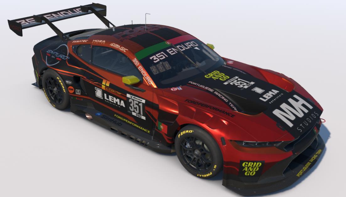 Preview of Ford Mustang Gt3 CopperRED by Frederico Samora C.