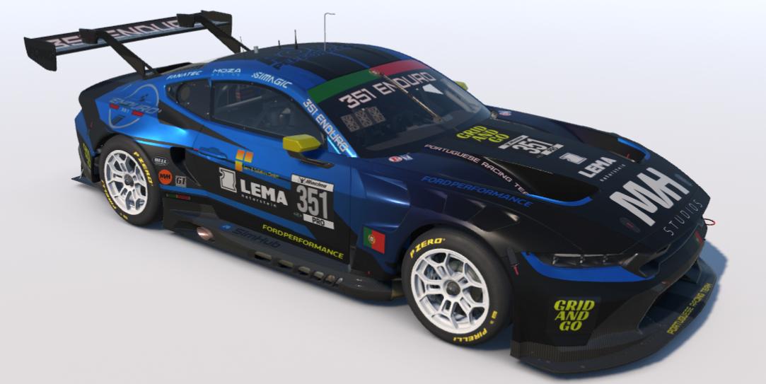 Preview of Ford Mustang Gt3 BlueBar by Frederico Samora C.