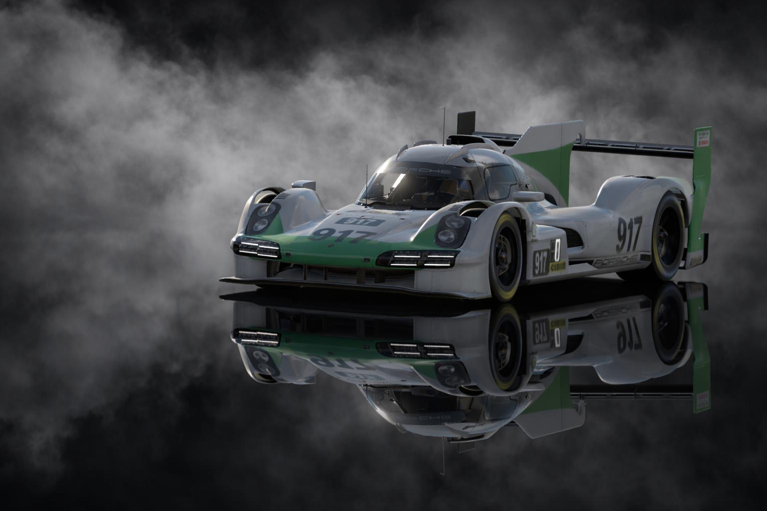 Preview of Porsche 963 GTP as the very first Porsche 917 (917-001) by Mike Riedner