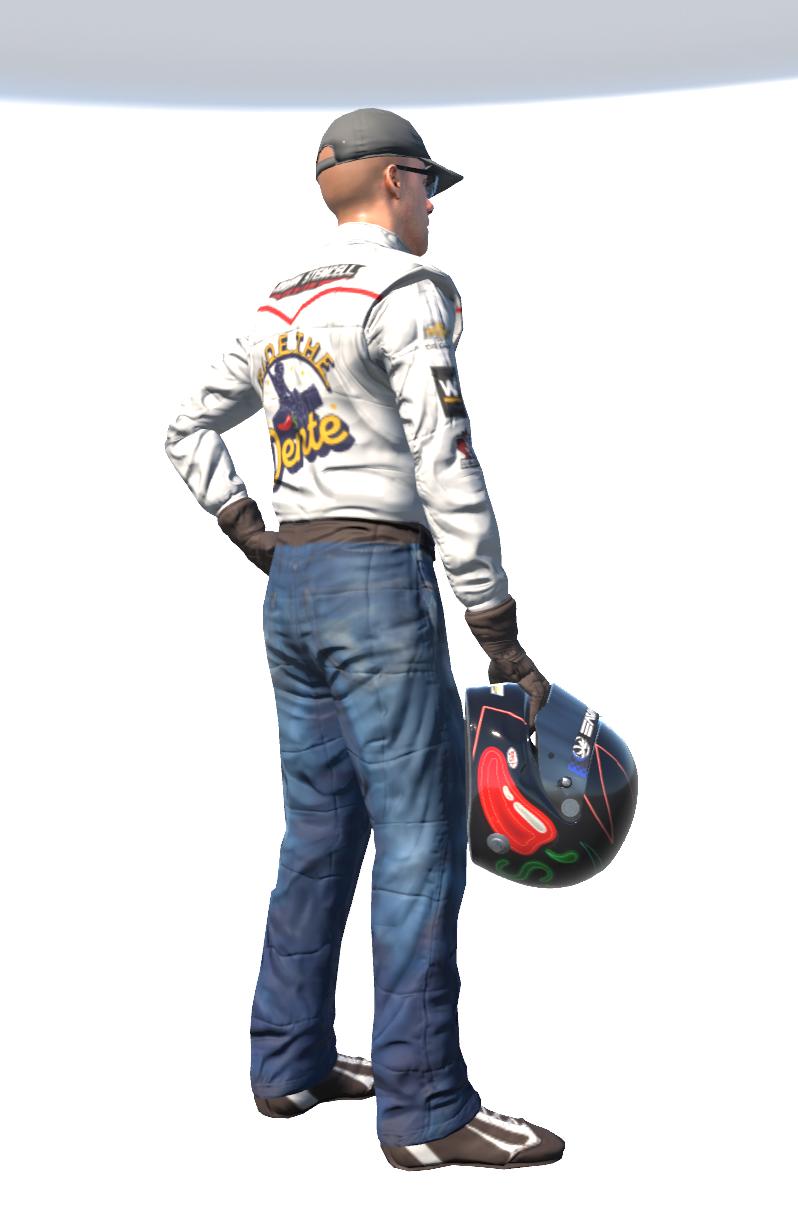 Preview of Carson Hocevars #77 Chilis "Ride the Dente" Helmet 2026 by Tyler James Lynch