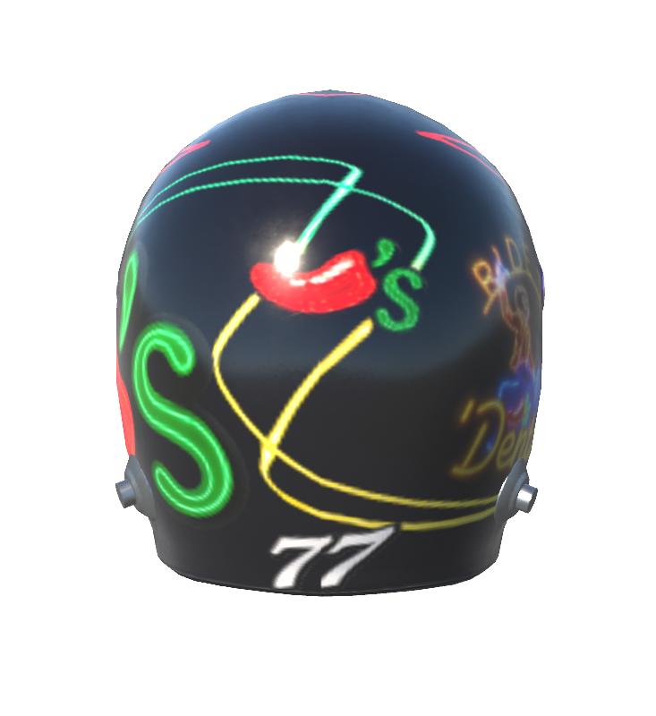 Preview of Carson Hocevars #77 Chilis "Ride the Dente" Helmet 2026 by Tyler James Lynch