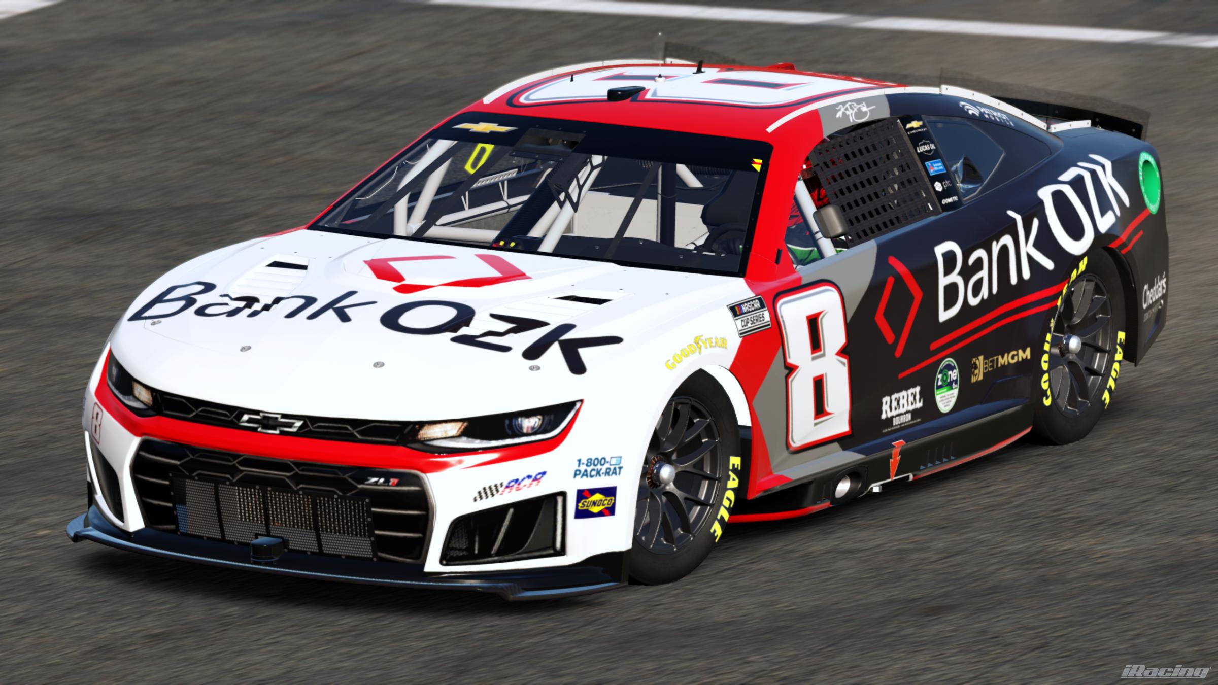 Preview of Kyle Busch 2026 Bank OZK (Sim #) by Gary P.