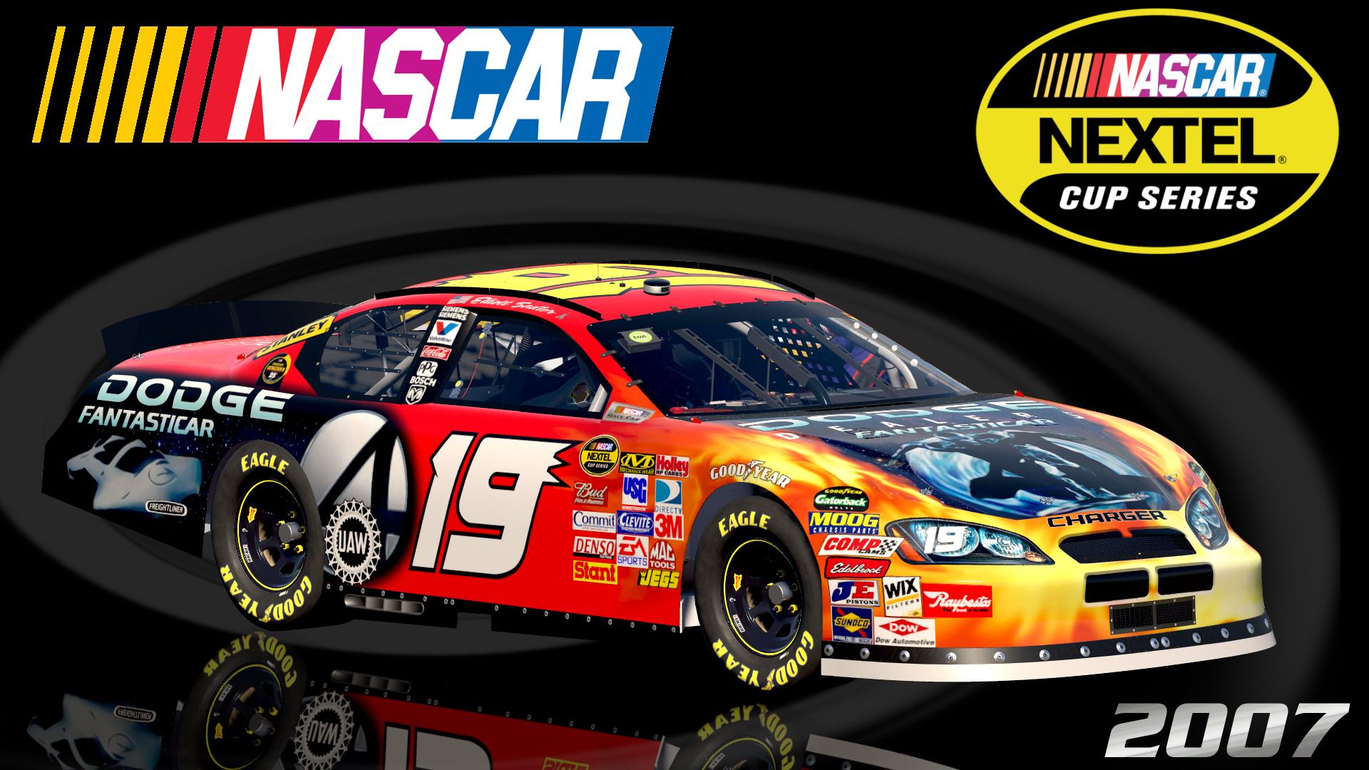 Preview of #19 Elliott Sadler 2007 Fantastic Four Silver Surfer Dodge Charger by Christian Budd