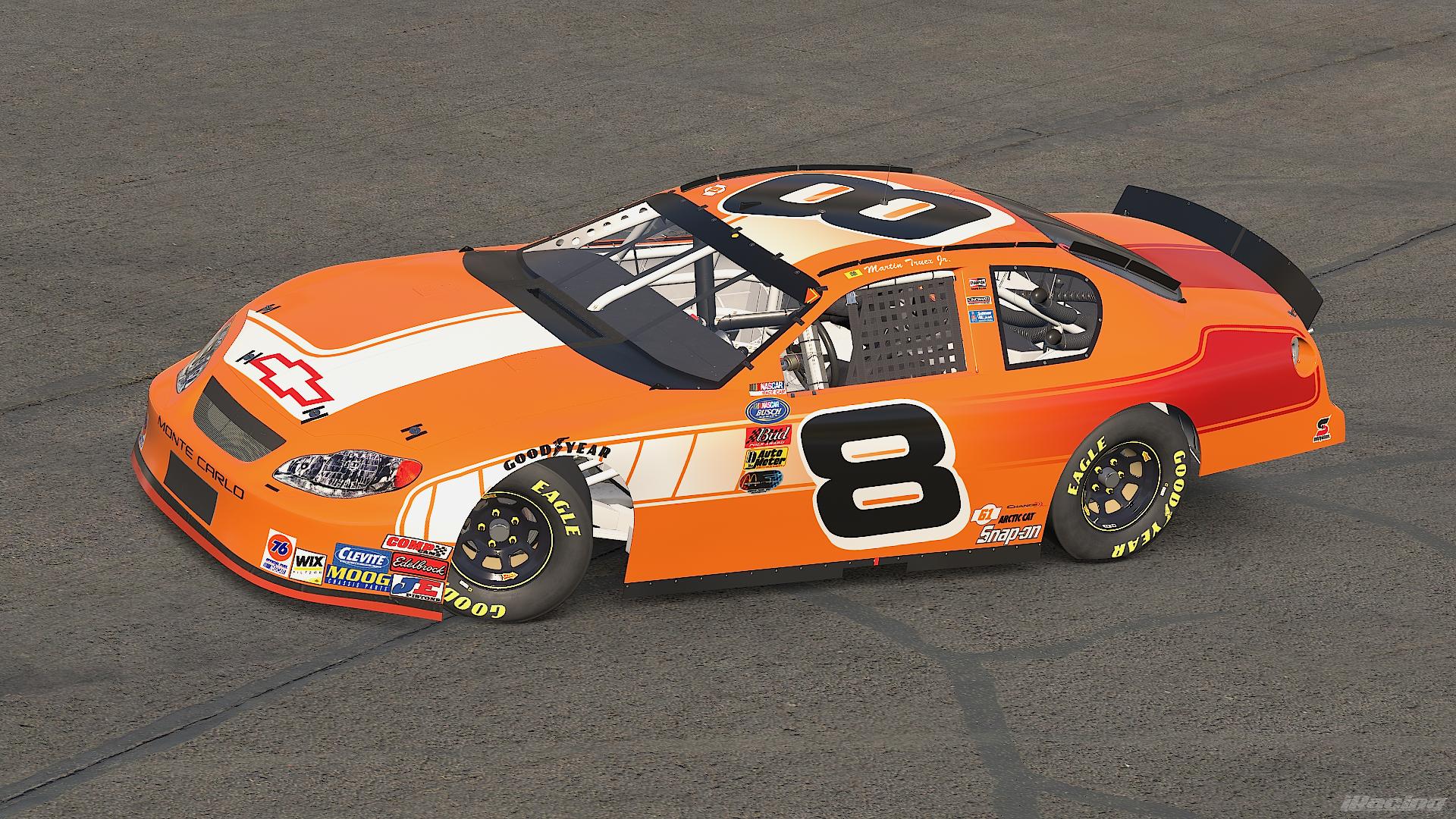 Preview of 2003 Martin Truex Jr #8 C2M/Richie Evans Tribute (Charlotte2) by Jeffrey Stanton