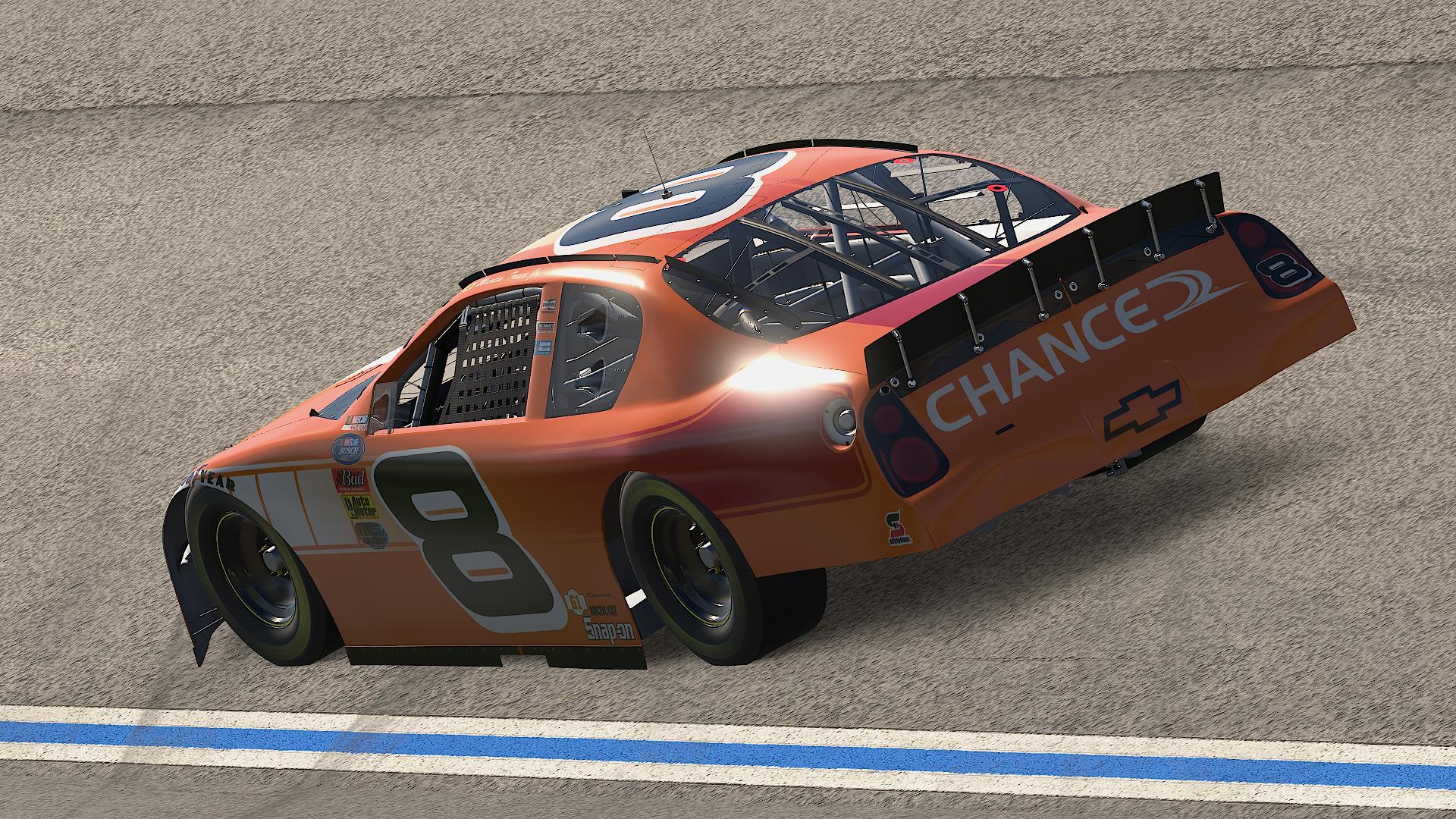 Preview of 2003 Martin Truex Jr #8 C2M/Richie Evans Tribute (Charlotte2) by Jeffrey Stanton