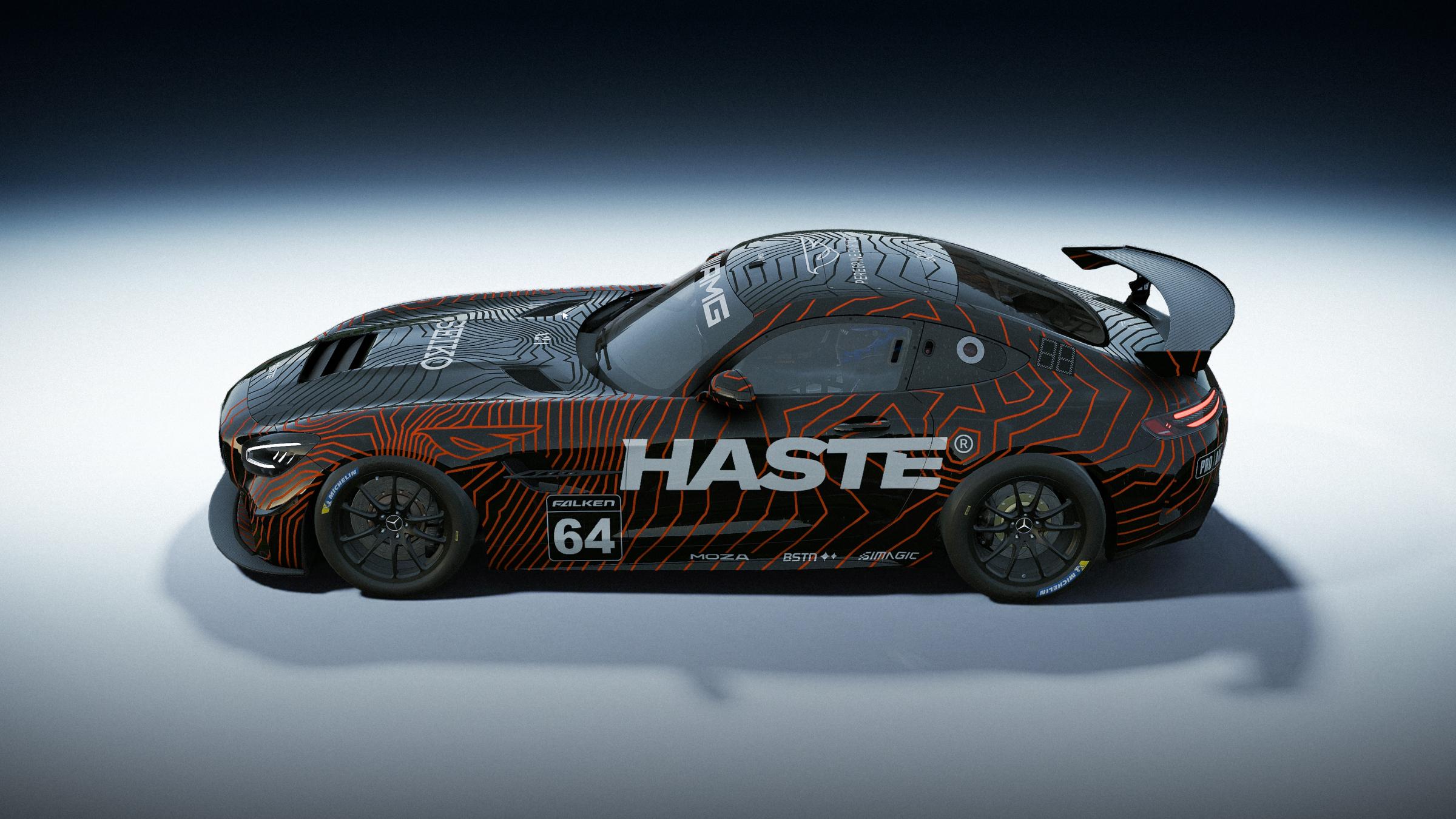 Preview of Haste - Redline - Topographic Mercedes AMG GT4 by Henry Barton