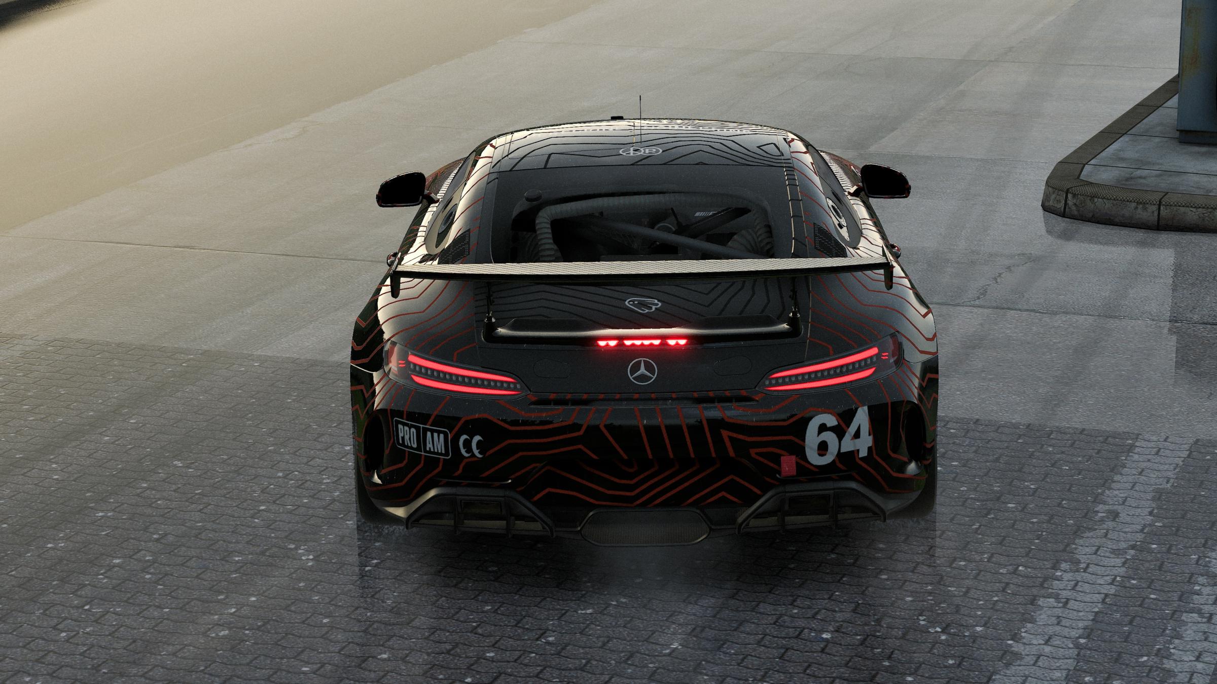Preview of Haste - Redline - Topographic Mercedes AMG GT4 by Henry Barton