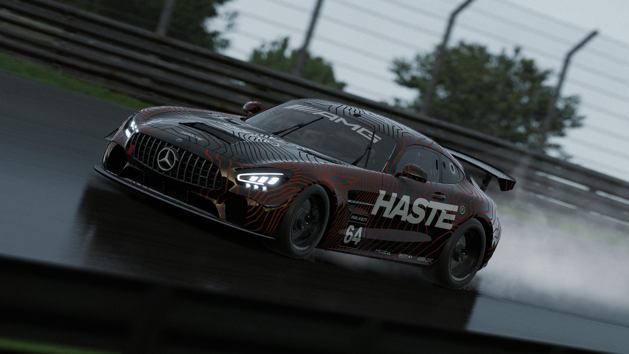 Preview of Haste - Redline - Topographic Mercedes AMG GT4 by Henry Barton