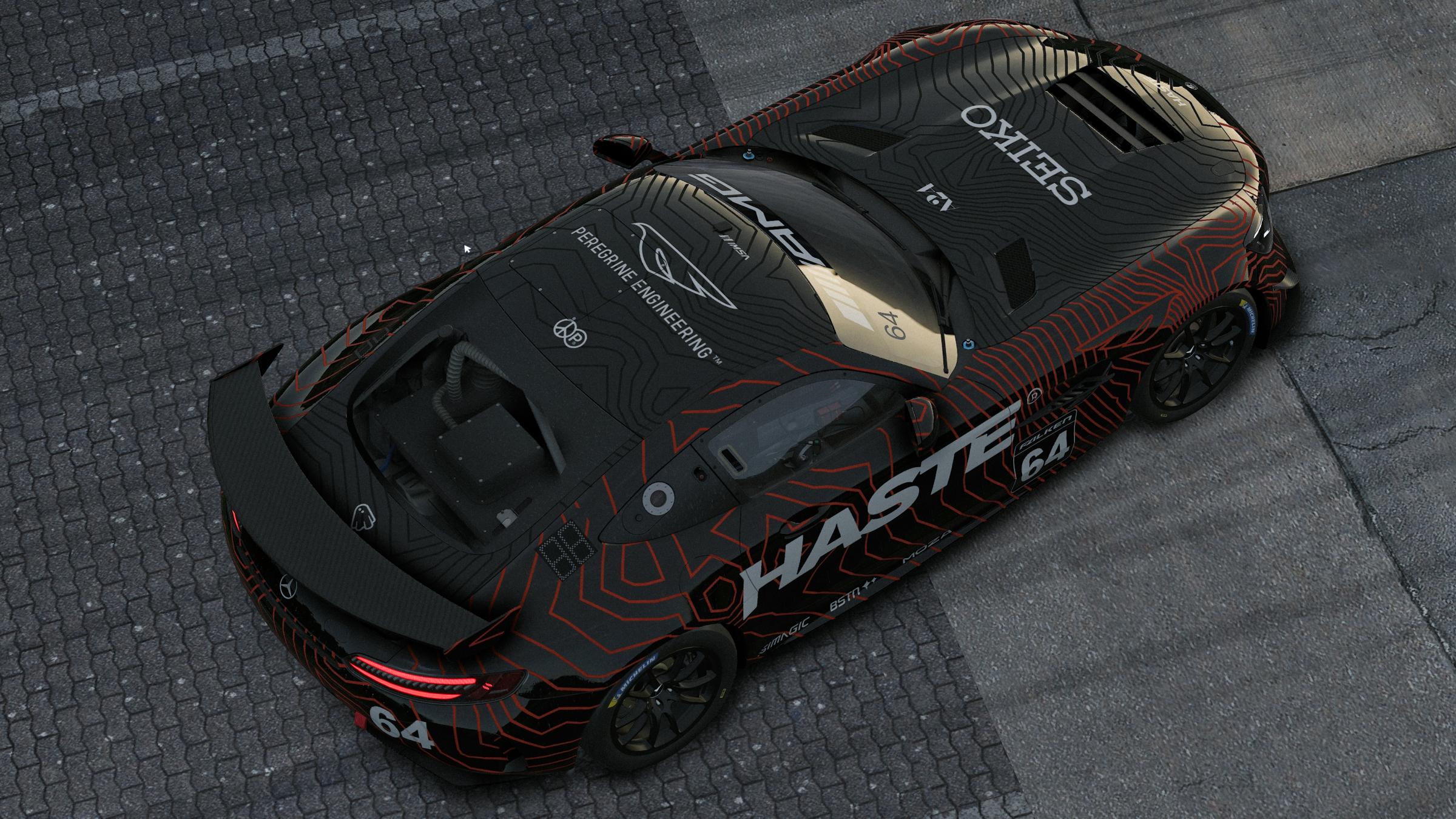 Preview of Haste - Redline - Topographic Mercedes AMG GT4 by Henry Barton